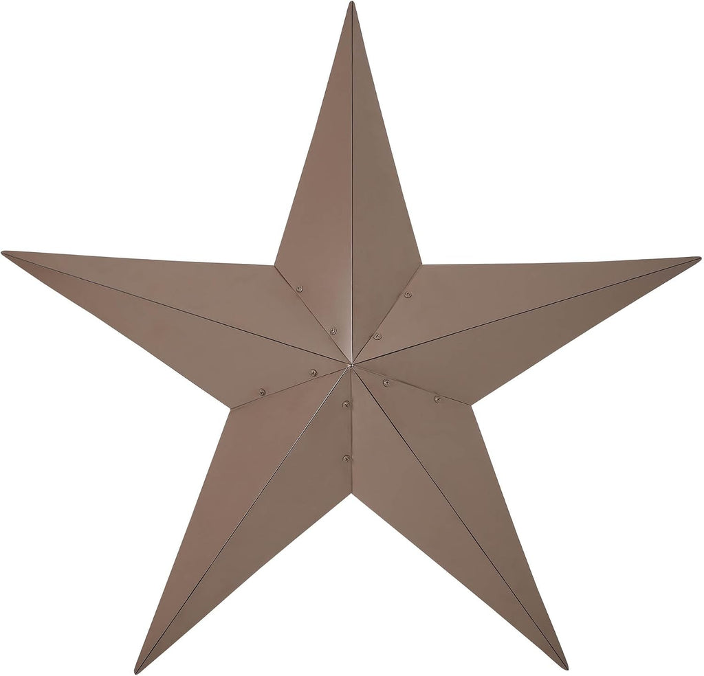 36x36 Distressed Metal Star Patriotic Wall Art Rustic Farmhouse Ornament