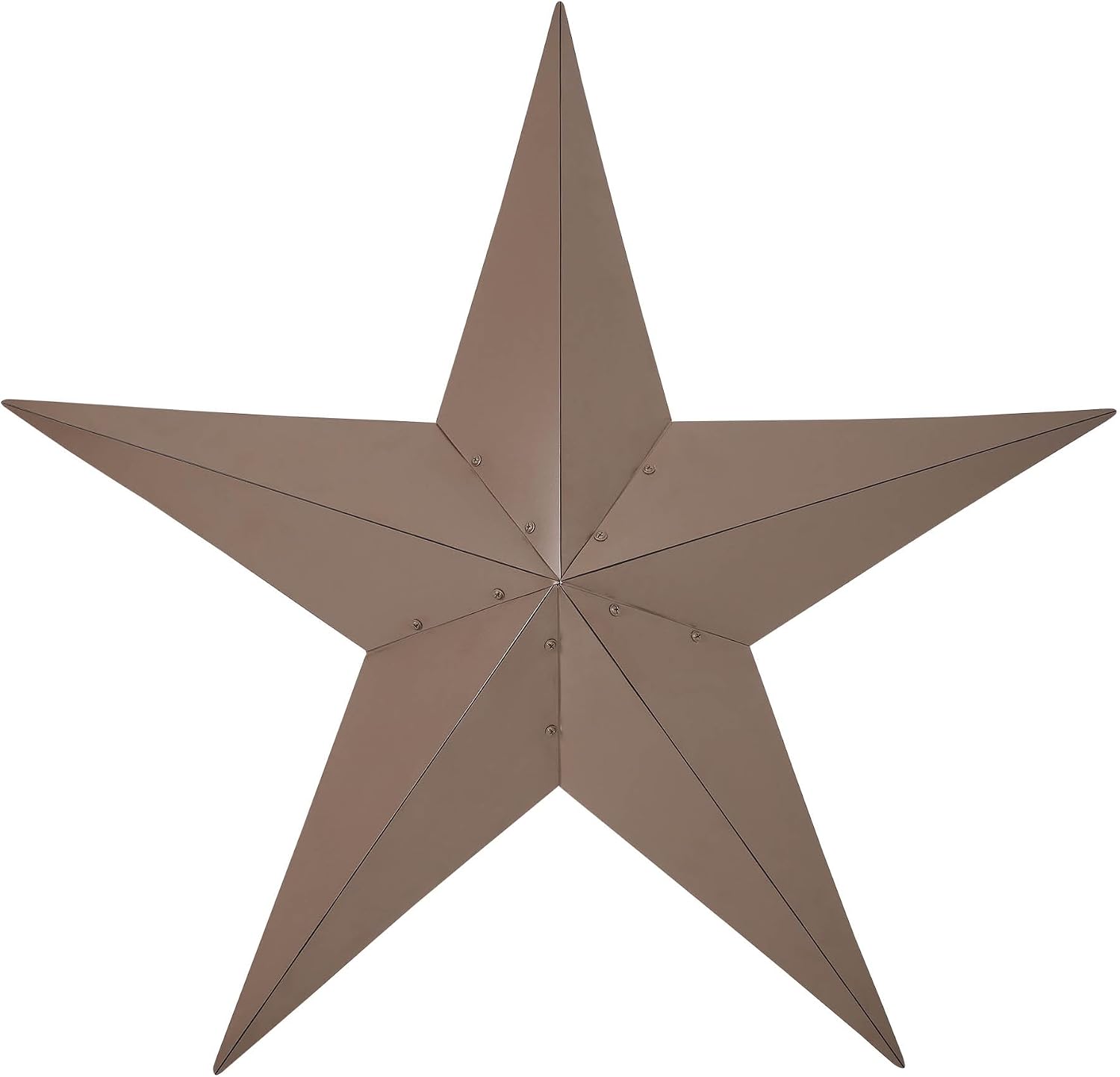 36x36 Distressed Metal Star Patriotic Wall Art Rustic Farmhouse Ornament