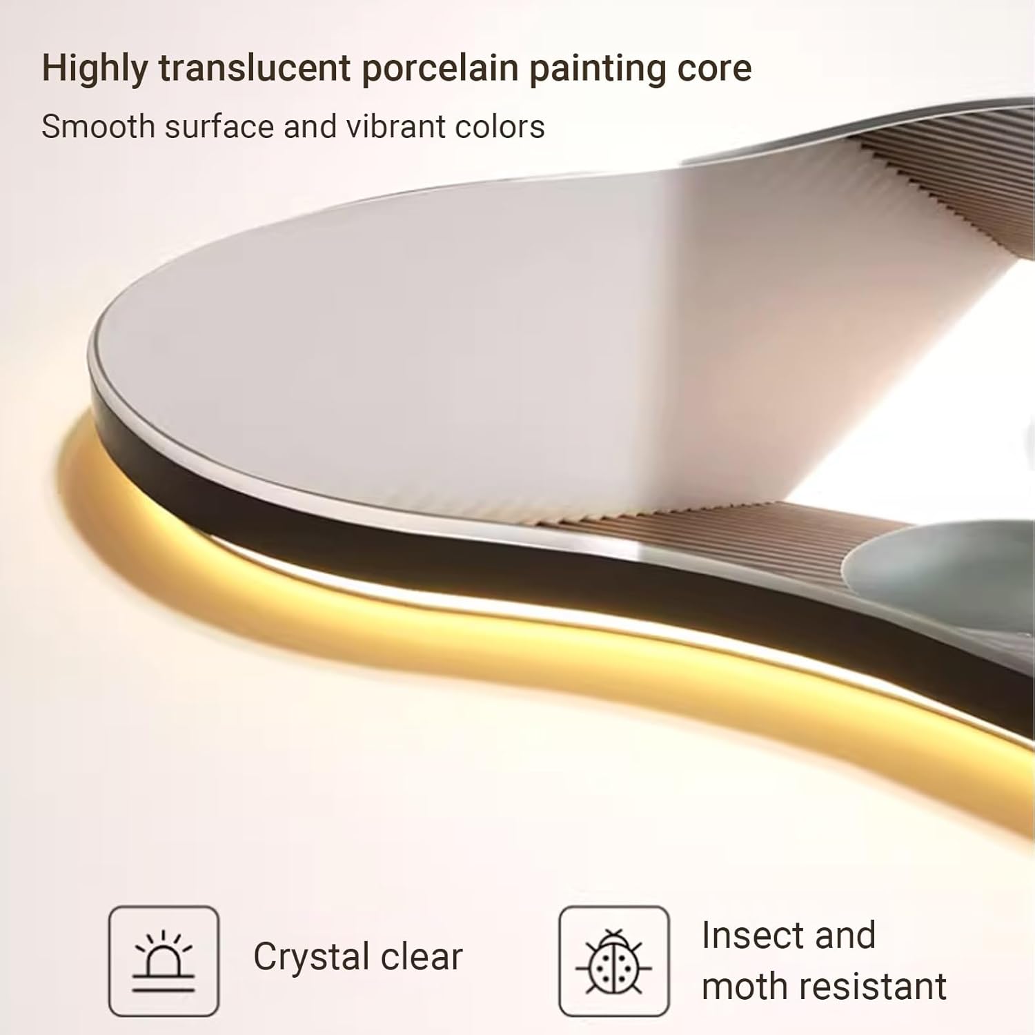 3D Wall Art Clock Decor with LED Light,Plug-in Power Illuminated Mountain Landscape Wall Decorative,Fake Tree Moon,Acrylic Crystal Porcelain Craft for Living Room(D,35 * 100CM/13.8 * 39.7IN)