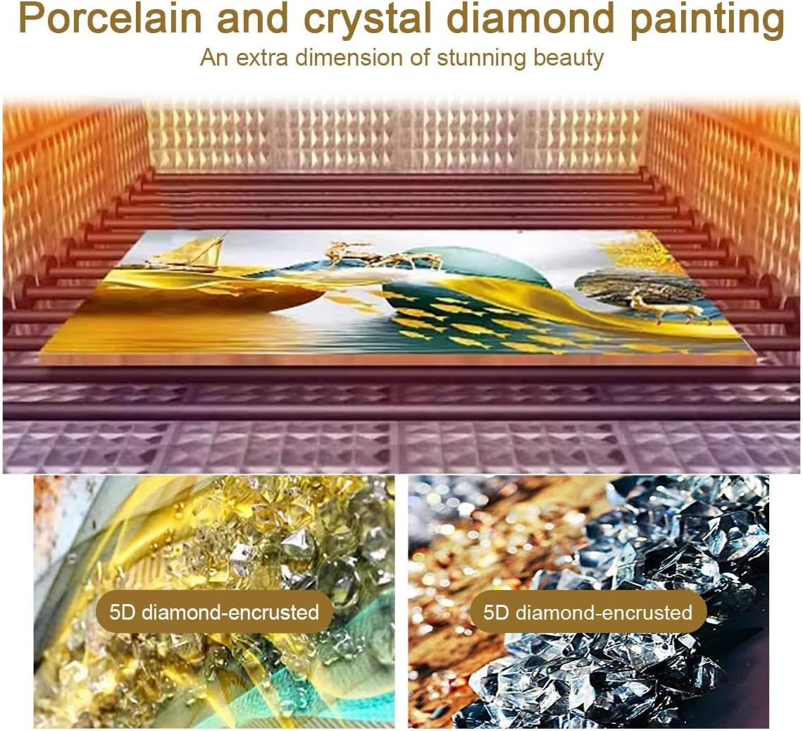 3D Led Wall Art Painting, 3D Wall Art Decor Stone Landscape Mural, Modern Luxury Decorative, for Living Room Bedroom Entrance Office Decor(Black Frame,35.4 * 70.9in)