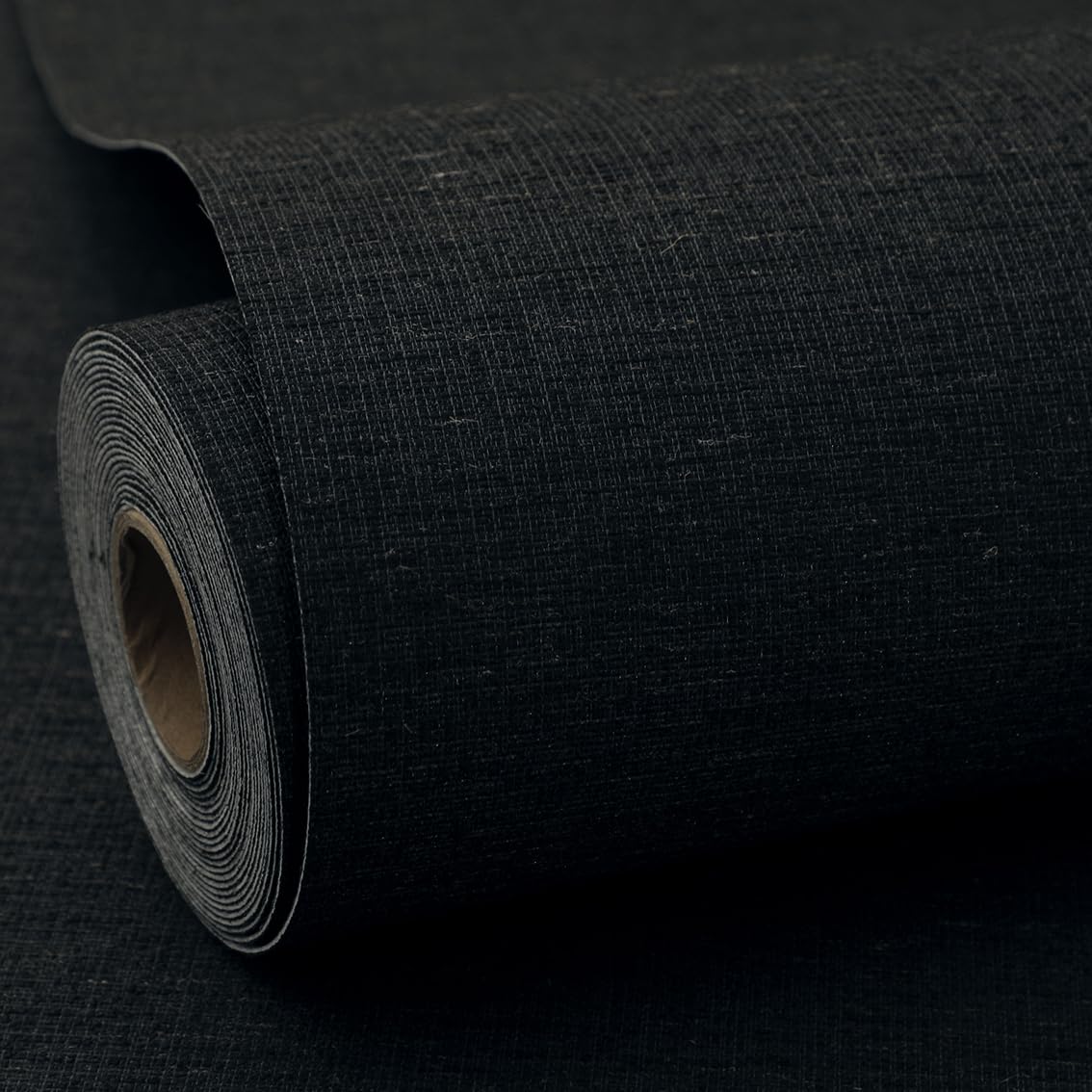 Light Brown Woven Fabric Peel and Stick Wallpaper Subtle Linen Texture Grasscloth Washable Thick Self-Adhesive Contact Paper Removable (16.5"x236.2") S83