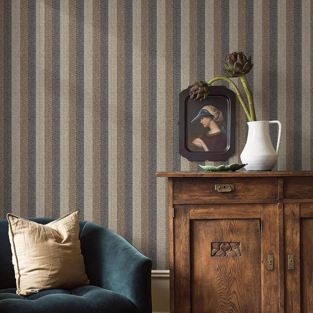 Self-Adhesive Grasscloth Look Fabric Contact Paper for Bathroom Bedroom